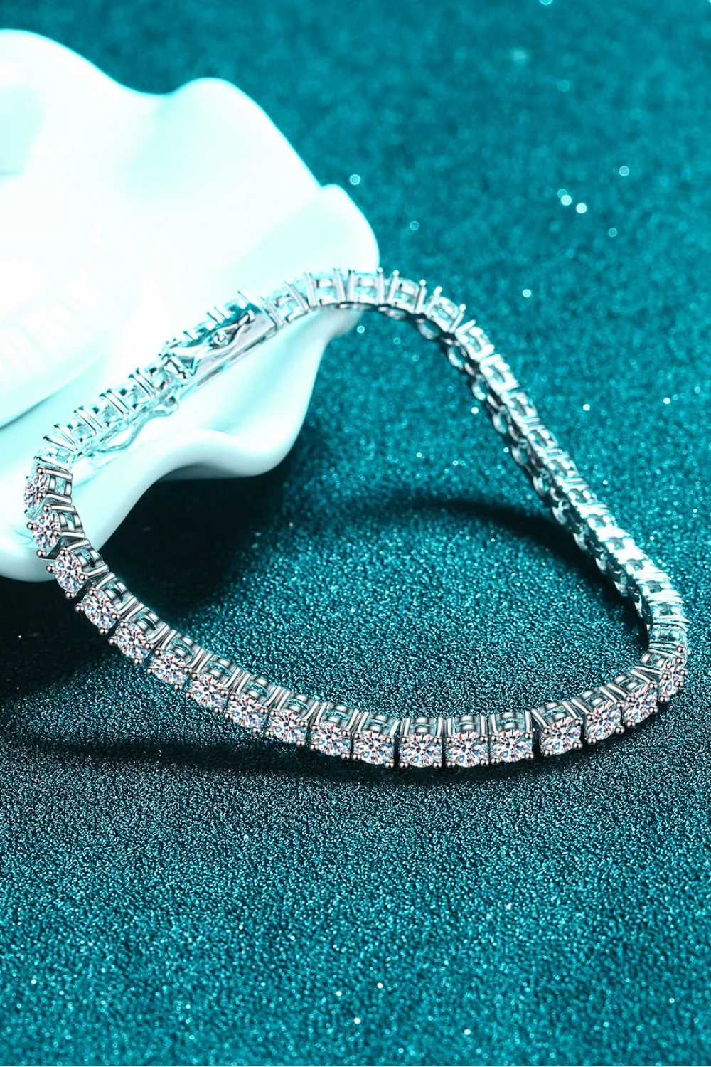 Brooklyn | Moissanite Tennis Bracelet - Image 4