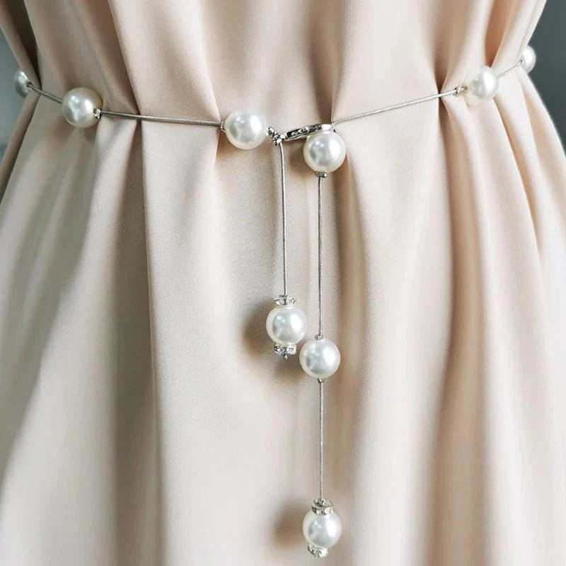 Delphine | Oversized Pearl Belt - Image 3
