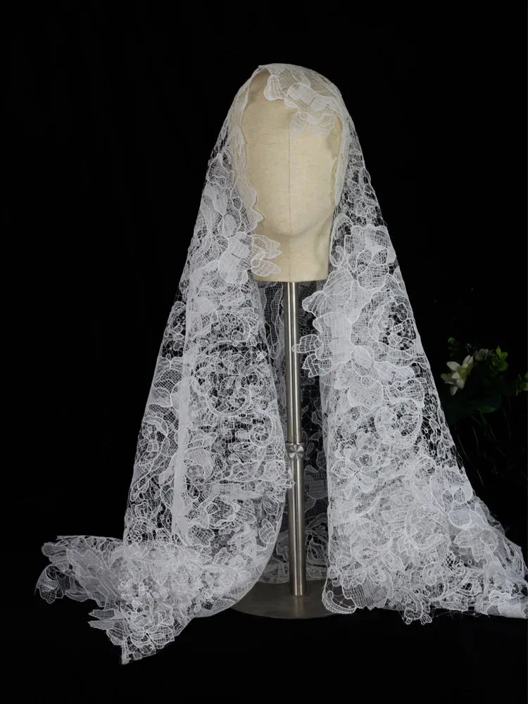 Liana | Full Lace Veil - Image 8