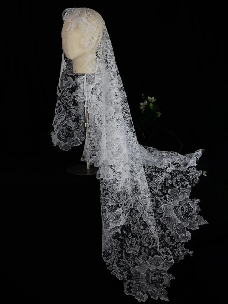 Liana | Full Lace Veil - Image 9