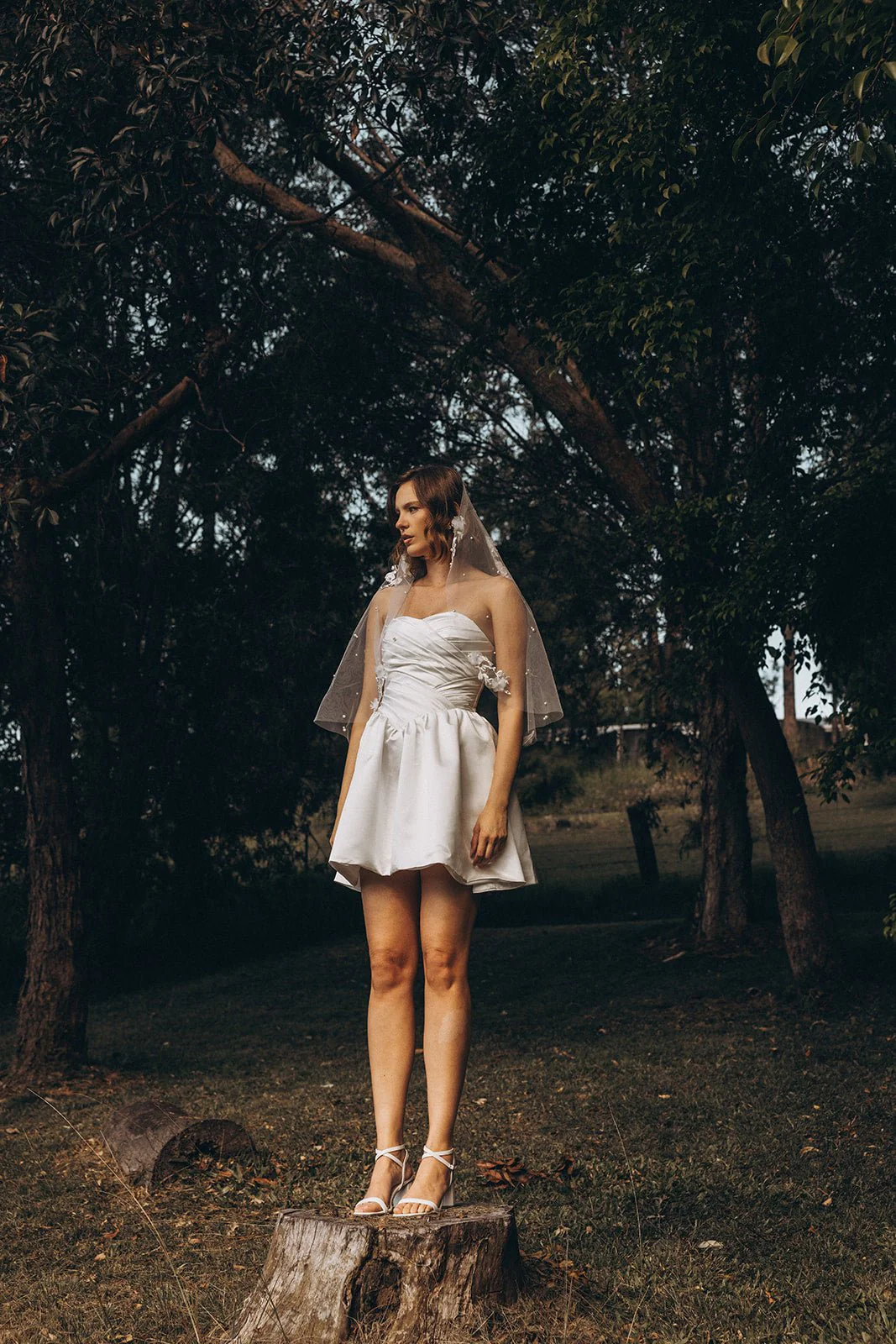 Maeve | Floral and Pearl Veil - Image 5