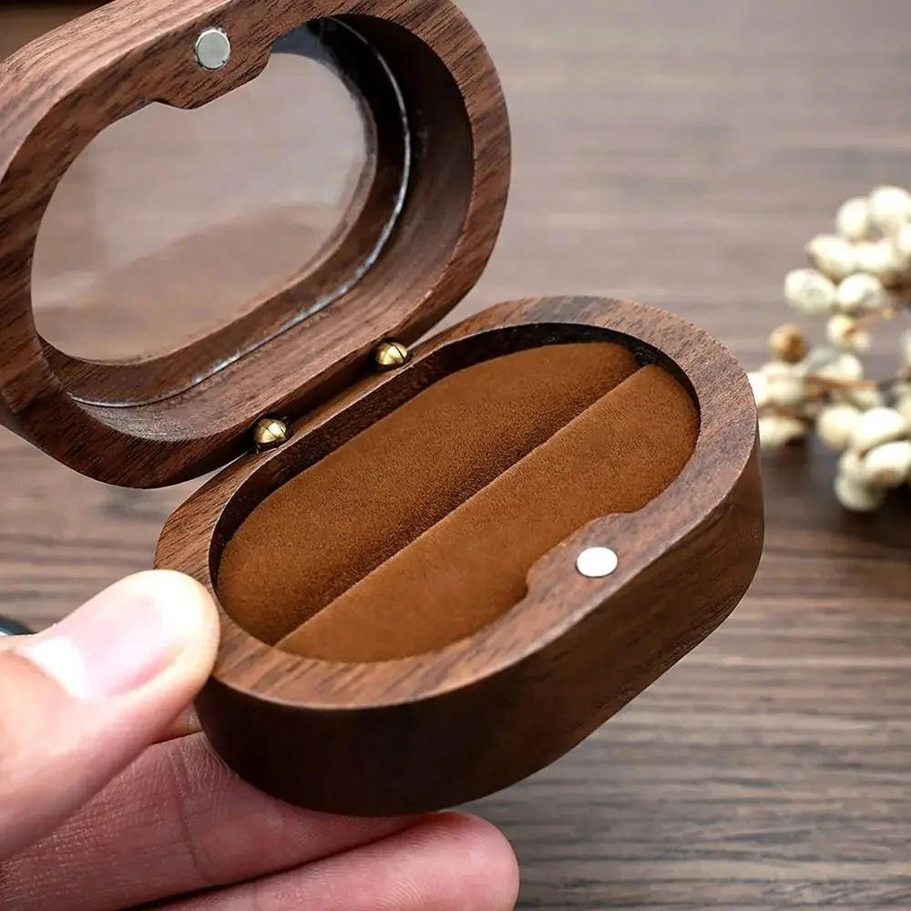 Oval Wooden Jewellery Box - Image 10