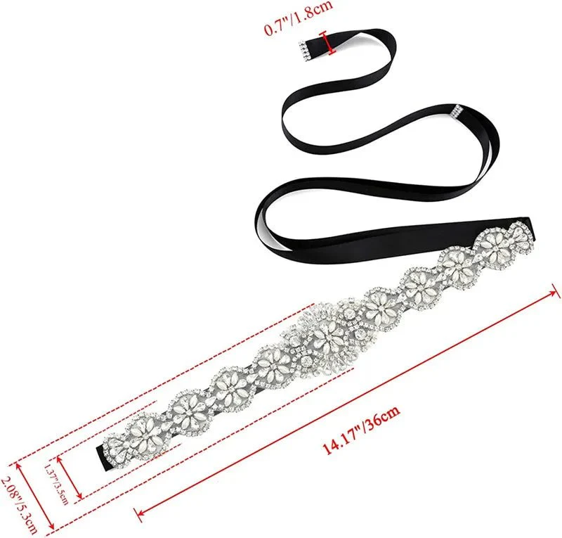 Rhinestone and Pearl Belt - Image 18