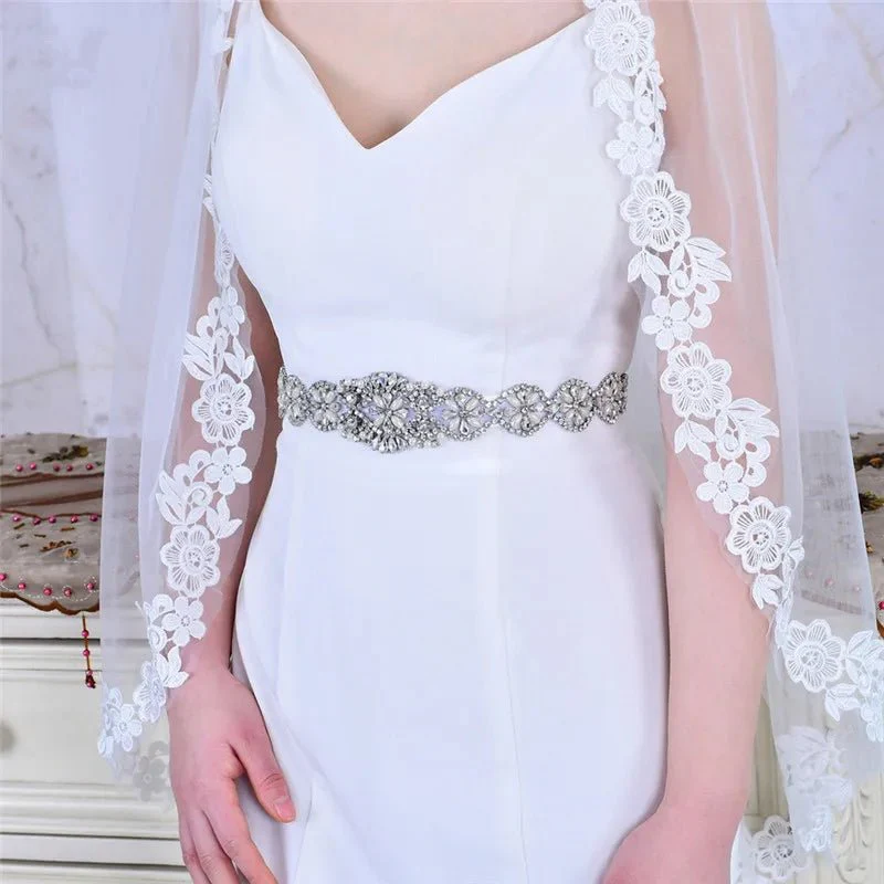 Rhinestone and Pearl Belt - Image 5