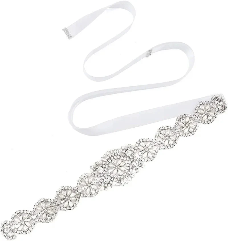Rhinestone and Pearl Belt - Image 7