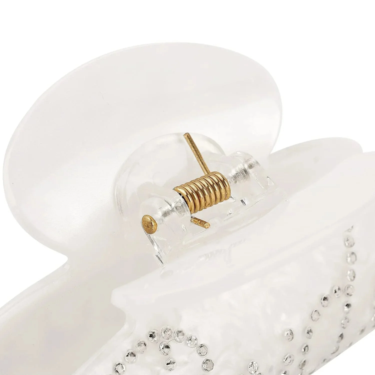 Rhinestone Bride Hair Claw Clip - Image 9