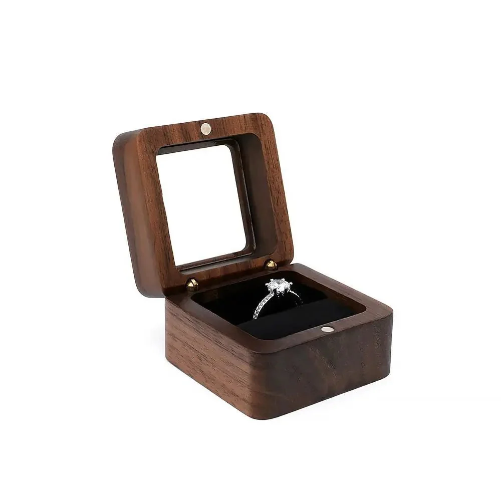 Wooden Jewellery Box with Display Window - Image 7