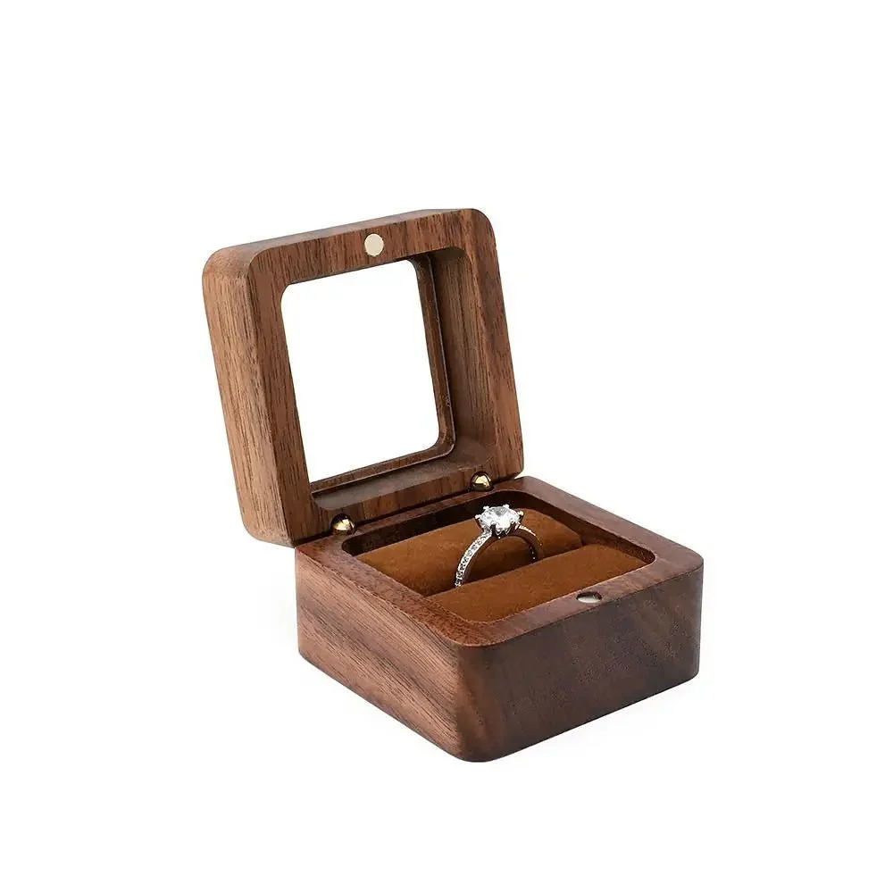 Wooden Jewellery Box with Display Window - Image 8
